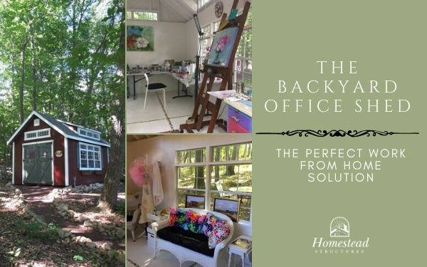 The Backyard Office Shed – The Perfect Work From Home Solution ...